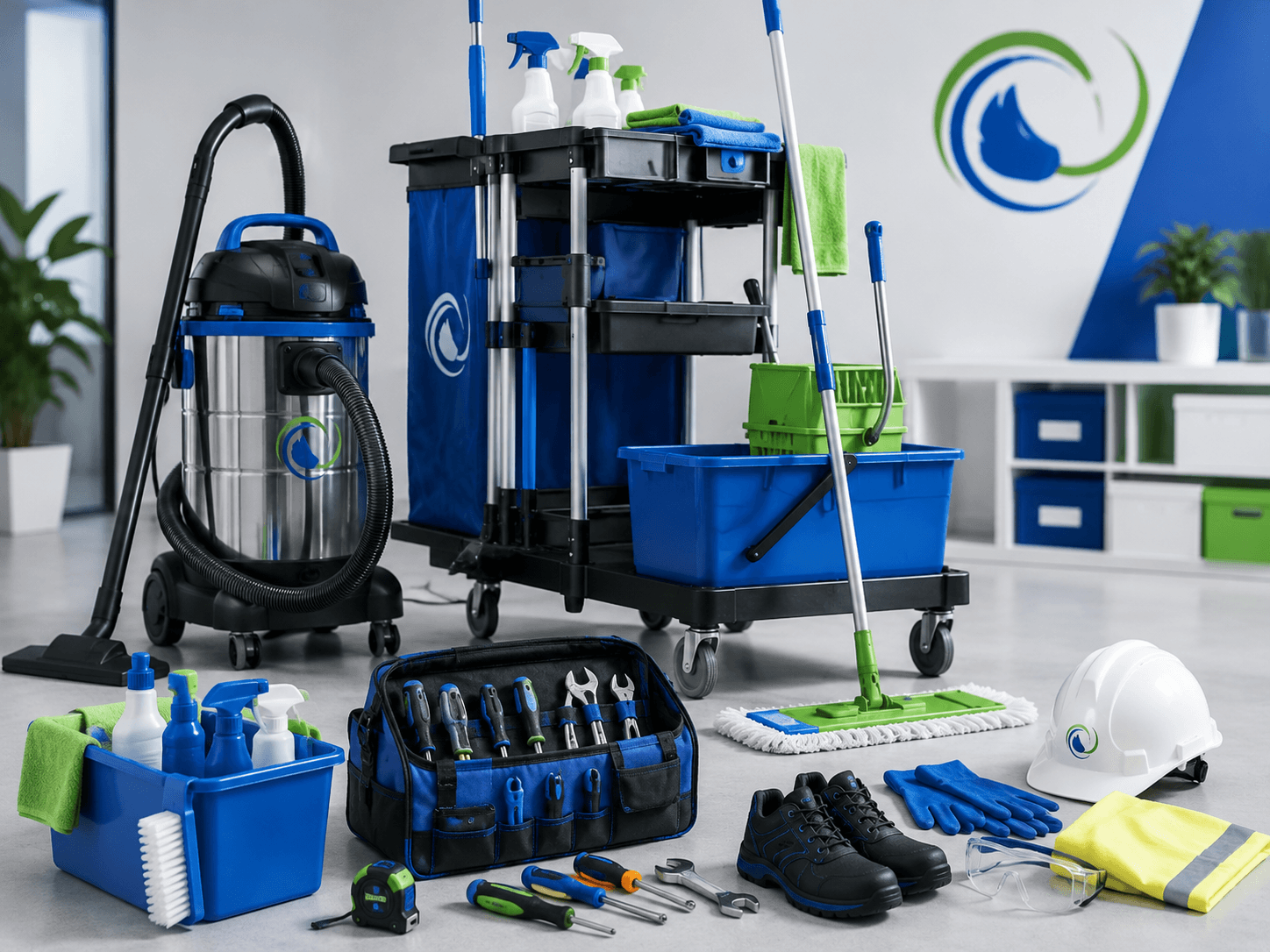 SLIDE professional cleaning team